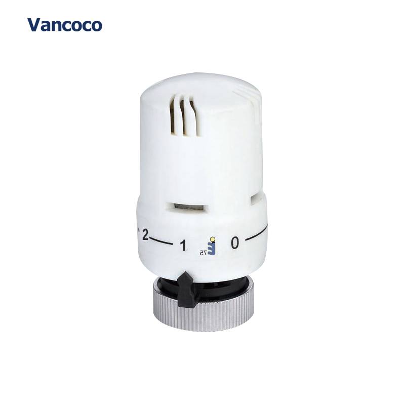 Vancoco Yk301 White Brass Thermostatic Radiator Valve Head Manufacturer