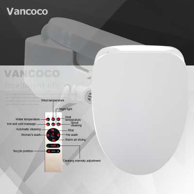 Vancoco Water Filter automatic open wash toilet seat cover