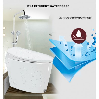 Vancoco smart toilet VCC76 Convenient Installation And Removal fashion design automatic body-cleaning toilet